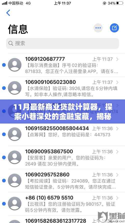 揭秘特色小店全新商业贷款计算器,探索小巷深处的金融宝藏与最新贷款计算工具